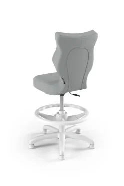 Dzieci Entelo Krzesła Do Biurka Do Pokoju Dziecięcego*Krzesło dziecięce Petit biały Velvet 03 rozmiar 3 WK+P