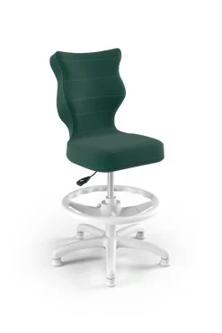 Dzieci Entelo Krzesła Do Biurka Do Pokoju Dziecięcego*Krzesło dziecięce Petit biały Velvet 05 rozmiar 4 WK+P