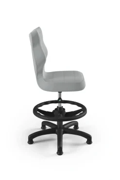 Dzieci Entelo Krzesła Do Biurka Do Pokoju Dziecięcego*Krzesło dziecięce Petit czarny Velvet 03 rozmiar 3 WK+P