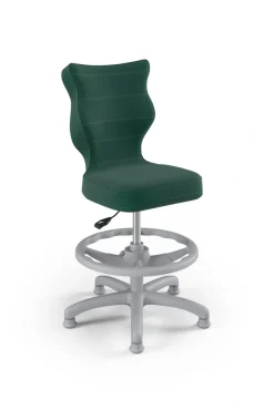 Dzieci Entelo Krzesła Do Biurka Do Pokoju Dziecięcego*Krzesło dziecięce Petit szary Velvet 05 rozmiar 4 WK+P