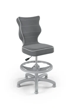 Dzieci Entelo Krzesła Do Biurka Do Pokoju Dziecięcego*Krzesło dziecięce Petit szary Jasmine 33 rozmiar 3 WK+P