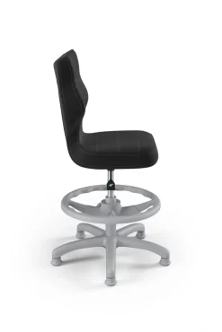 Dzieci Entelo Krzesła Do Biurka Do Pokoju Dziecięcego*Krzesło dziecięce Petit szary Velvet 17 rozmiar 3 WK+P