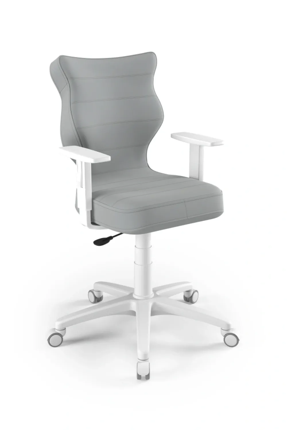 Entelo Krzesła Do Biurka Do Pokoju Młodzieżowego*Krzesło młodzieżowe Duo biały Velvet 03 rozmiar 6