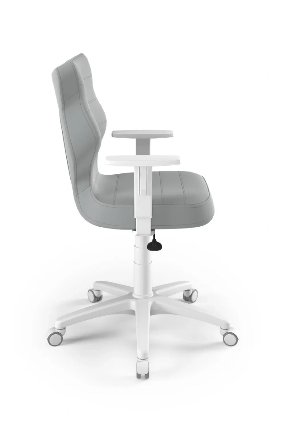 Entelo Krzesła Do Biurka Do Pokoju Młodzieżowego*Krzesło młodzieżowe Duo biały Velvet 03 rozmiar 6