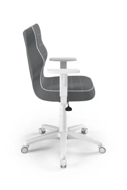 Entelo Krzesła Do Biurka Do Pokoju Młodzieżowego*Krzesło młodzieżowe Duo biały Jasmine 33 rozmiar 5