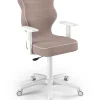 Entelo Krzesła Do Biurka Do Pokoju Młodzieżowego*Krzesło młodzieżowe Duo biały Jasmine 08 rozmiar 6
