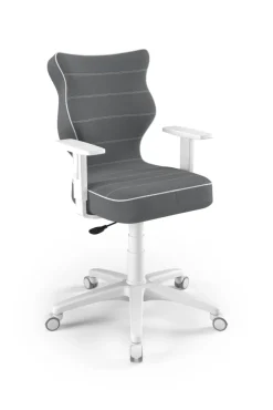 Entelo Krzesła Do Biurka Do Pokoju Młodzieżowego*Krzesło młodzieżowe Duo biały Jasmine 33 rozmiar 6