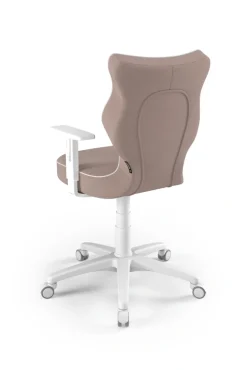 Entelo Krzesła Do Biurka Do Pokoju Młodzieżowego*Krzesło młodzieżowe Duo biały Jasmine 08 rozmiar 5