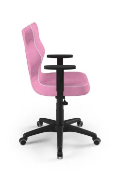 Entelo Krzesła Do Biurka Do Pokoju Młodzieżowego*Krzesło młodzieżowe Duo czarny Visto 08 rozmiar 6