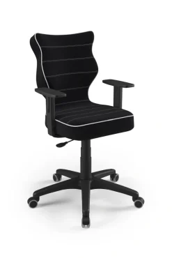 Entelo Krzesła Do Biurka Do Pokoju Młodzieżowego*Krzesło młodzieżowe Duo czarny Jasmine 01 rozmiar 5