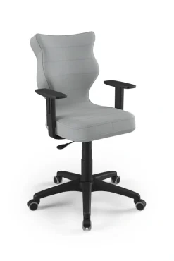 Entelo Krzesła Do Biurka Do Pokoju Młodzieżowego*Krzesło młodzieżowe Duo czarny Velvet 03 rozmiar 6