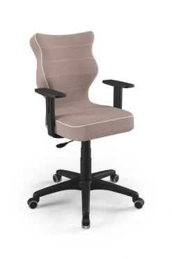 Entelo Krzesła Do Biurka Do Pokoju Młodzieżowego*Krzesło młodzieżowe Duo czarny Jasmine 08 rozmiar 6