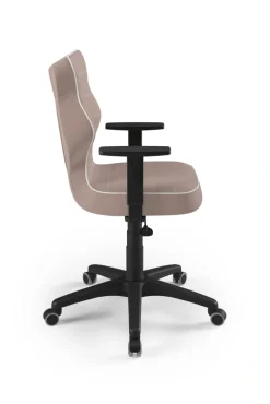 Entelo Krzesła Do Biurka Do Pokoju Młodzieżowego*Krzesło młodzieżowe Duo czarny Jasmine 08 rozmiar 6