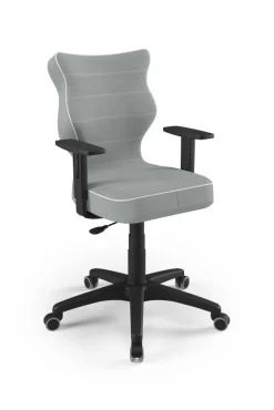 Entelo Krzesła Do Biurka Do Pokoju Młodzieżowego*Krzesło młodzieżowe Duo czarny Jasmine 03 rozmiar 5