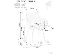 Dzieci Signal Krzesła Do Biura|Krzesła Do Biurka Do Pokoju Młodzieżowego*Krzesło Servio Velvet