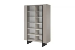 Bogart Witryny*LARENA WITRYNA 120 2D - cashmere / czarne nogi