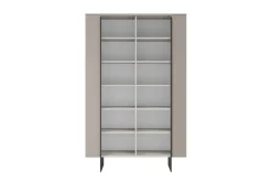 Bogart Witryny*LARENA WITRYNA 120 2D - cashmere / czarne nogi