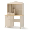 Dzieci Lenart Biurka Do Pokoju Młodzieżowego|Biurka Do Pokoju Dziecięcego*biurko z nadstawką Story SO-03 + SO-04 beż piaskowy/dąb vincenza bielona