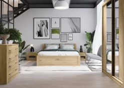 Lenart Łóżka Do Sypialni|Łóżka Drewniane*łóżko 160 Idea ID-08 sanremo