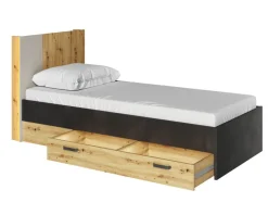 Dzieci Lenart Łóżka Młodzieżowe|Łóżka Do Pokoju Dziecięcego*łóżko 90 Qubic QB-12