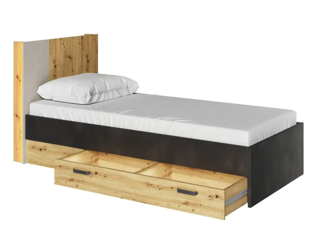 Dzieci Lenart Łóżka Młodzieżowe|Łóżka Do Pokoju Dziecięcego*łóżko 120 Qubic QB-11