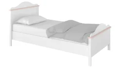 Dzieci Lenart Łóżka Młodzieżowe|Łóżka Do Pokoju Dziecięcego*łóżko z materacem Luna LN-08 dla dziewczynki