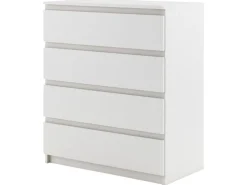 Dzieci Lenart Komody Do Biura|Komody Do Przedpokoju*komoda Idea ID-06 biała  w stylu nowoczesnym