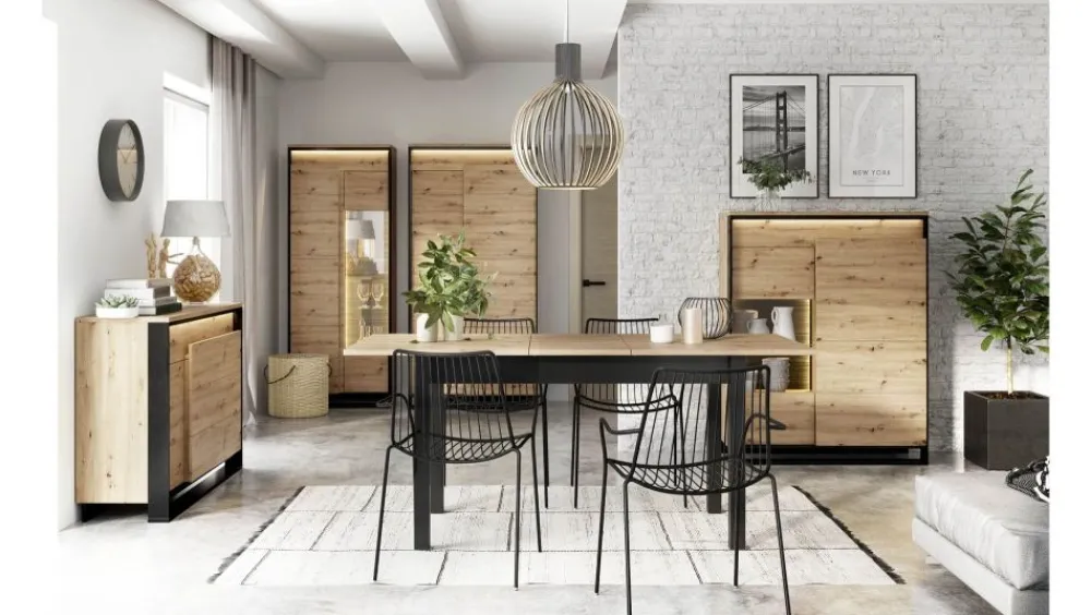 Lenart Komody Do Przedpokoju|Komody Do Jadalni*komoda Quant QA-08 loftowa