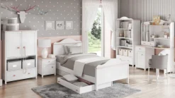 Dzieci Lenart Komody Młodzieżowe|Komody Do Pokoju Dziecięcego*komoda z nadstawką Luna LN-05 + LN-06