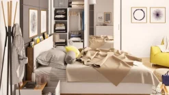 Lenart Szafy Do Przedpokoju|Szafy Do Sypialni*nowoczesna szafa Dentro DT-01 biała