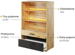 Dzieci Lenart Szafki I Regały Do Pokoju Młodzieżowego|Szafki I Regały Do Pokoju Dziecięcego*regał Qubic QB-06