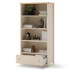 Dzieci Lenart Szafki I Regały Do Pokoju Młodzieżowego|Szafki I Regały Do Pokoju Dziecięcego*regał Story SO-02 beż piaskowy/dąb vincenza bielona