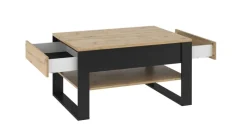 Lenart Ławy I Stoliki Do Salonu|Stoliki Kawowe I Ławy*stolik kawowy Quant QA-09 w stylu loft
