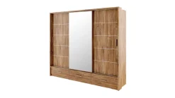 Lenart Szafy Do Przedpokoju|Szafy Do Sypialni*szafa Arti AR-01 z oświetleniem / dąb stirling