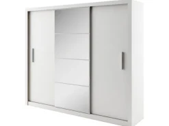 Lenart Szafy Do Przedpokoju|Szafy Do Pokoju Młodzieżowego*szafa duża Idea ID-01 z przesuwnymi drzwiami biała