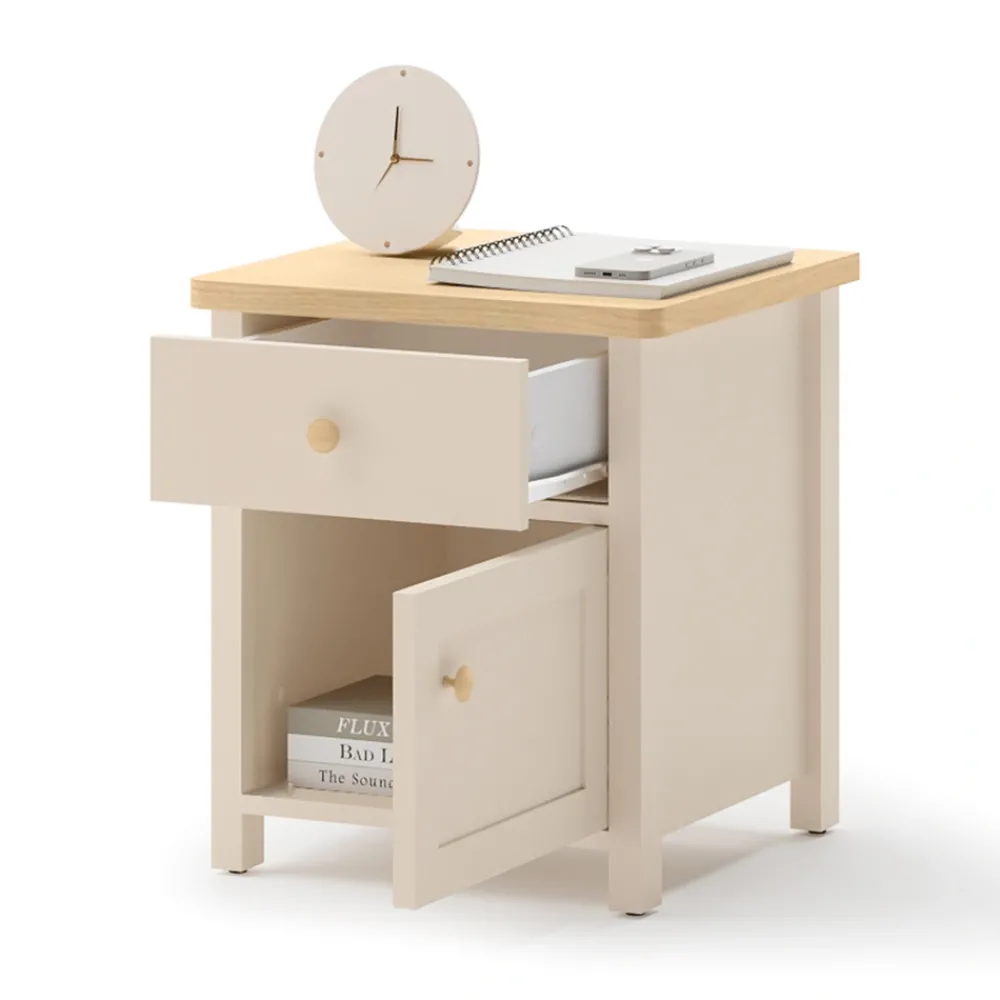 Dzieci Lenart Szafki Nocne Do Pokoju Młodzieżowego|Szafki Nocne Do Pokoju Dziecięcego*szafka nocna Story SO-07 beż piaskowy/dąb vincenza bielona