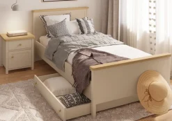 Dzieci Lenart Szafki Nocne Do Pokoju Młodzieżowego|Szafki Nocne Do Pokoju Dziecięcego*szafka nocna Story SO-07 beż piaskowy/dąb vincenza bielona