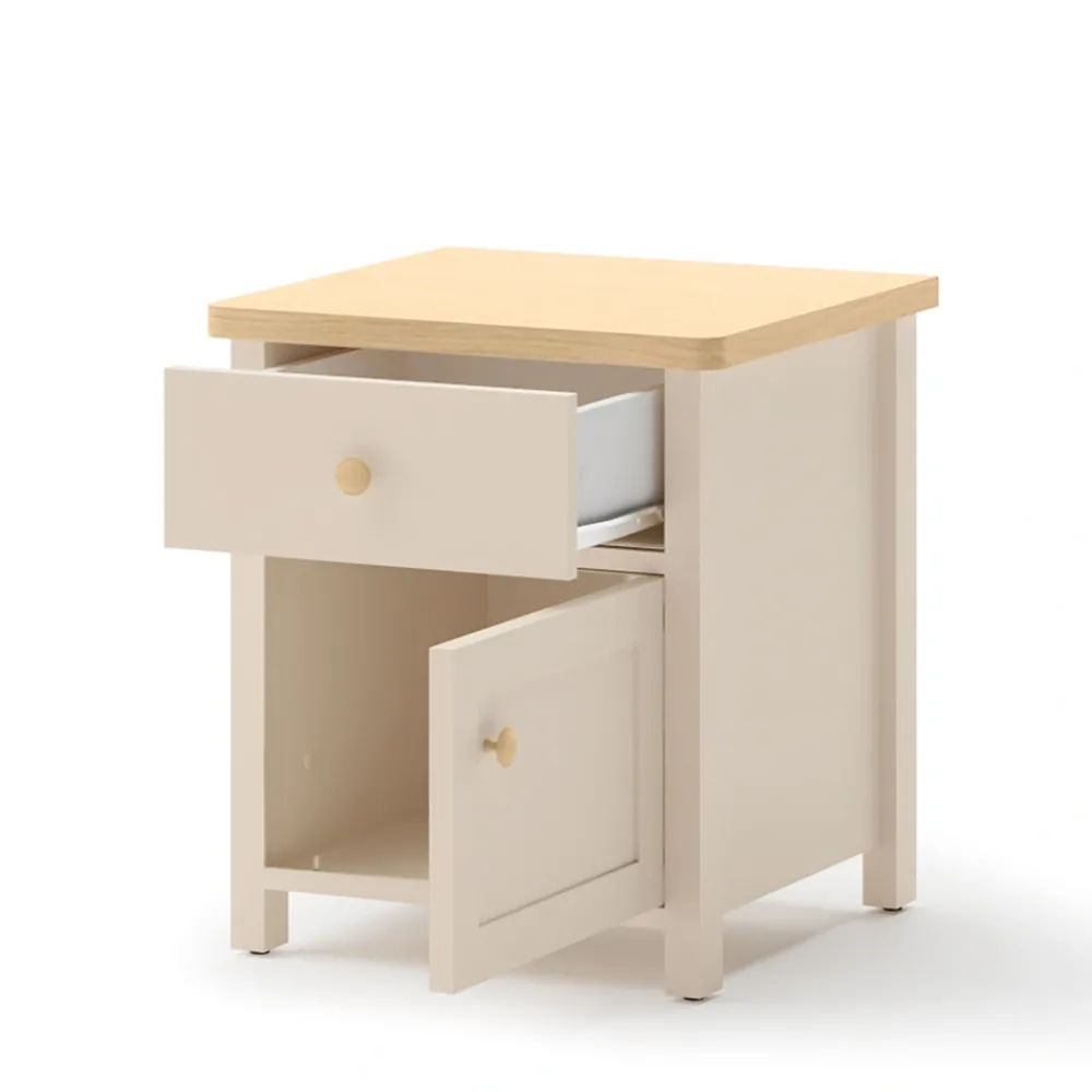 Dzieci Lenart Szafki Nocne Do Pokoju Młodzieżowego|Szafki Nocne Do Pokoju Dziecięcego*szafka nocna Story SO-07 beż piaskowy/dąb vincenza bielona