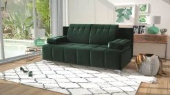 Libro Kanapy I Sofy Do Salonu|Sofy Rozkładane*pikowana kanapa Sinus 3FBA na wysokich nóżkach