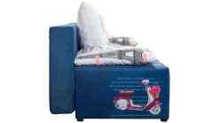 Dzieci Libro Łóżka Młodzieżowe|Łóżka Do Pokoju Dziecięcego*sofa Play Full France 3FBA z funkcją spania i pojemnikiem