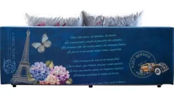 Dzieci Libro Łóżka Młodzieżowe|Łóżka Do Pokoju Dziecięcego*sofa Play Full France 3FBA z funkcją spania i pojemnikiem