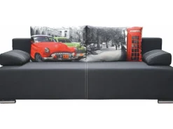 Libro Łóżka Młodzieżowe|Sofy Rozkładane*sofa Play Lux Street 3FBA, nadruk na poduchach