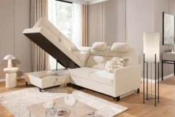 Bogart Narożniki*LOARIO bok A / strona lewa (BP-A+2SF+OT2L+N-A) / Sand 03