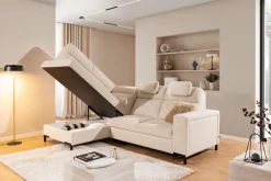 Bogart Narożniki|Narożniki Z Funkcją Spania*LOARIO BP-C+2SF+OT2L+N-B