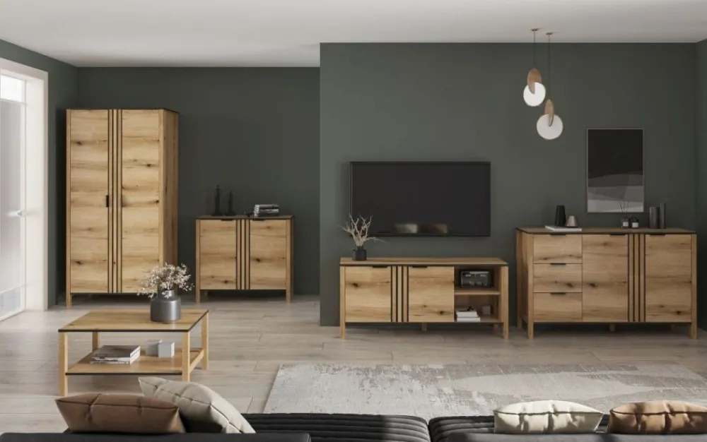 Mebelbos Komody Do Przedpokoju|Komody Młodzieżowe*Loftowa komoda Helix 2D