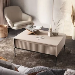 Lenart Stoliki Kawowe I Ławy*Loftowy stolik kawowy Trend TR-09 biały