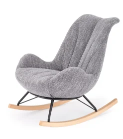 Halmar Fotele*LUIS fotel bujany, popielaty (1p=1szt)1 sztuka