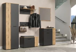 Mebelbos Lustra*Lustro Esteban 80 cm – nowoczesne lustro do przedpokoju, garderoby i salonu