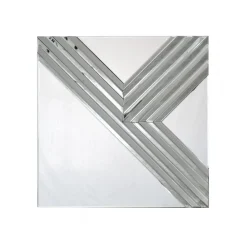 ArteHome Lustra*Lustro kwadratowe Galena 80/80cm niepospolite o frezowanej powierzchni