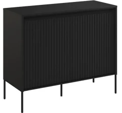Dzieci Lenart Komody Do Biura|Komody Do Przedpokoju*Mała komoda z lamelami Trend TR-02 czarna